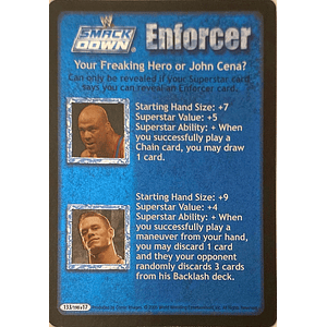 Your Freaking Hero or John Cena?