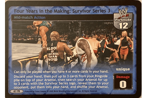 Four Years in the Making: Survivor Series 3