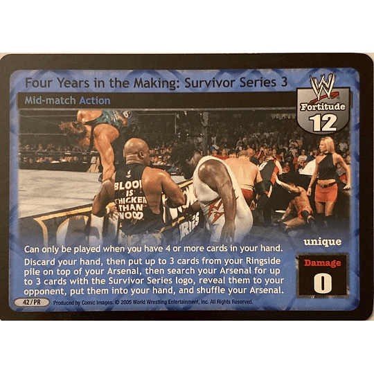 Four Years in the Making: Survivor Series 3