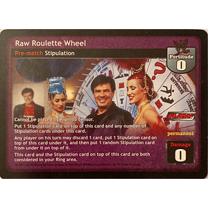 Raw Roulette Wheel