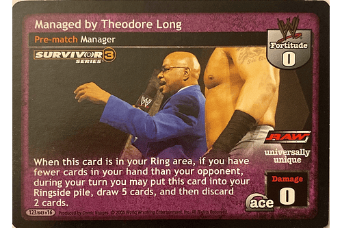 Managed by Theodore Long