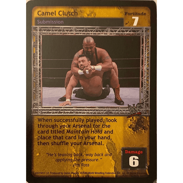 Camel Clutch 2