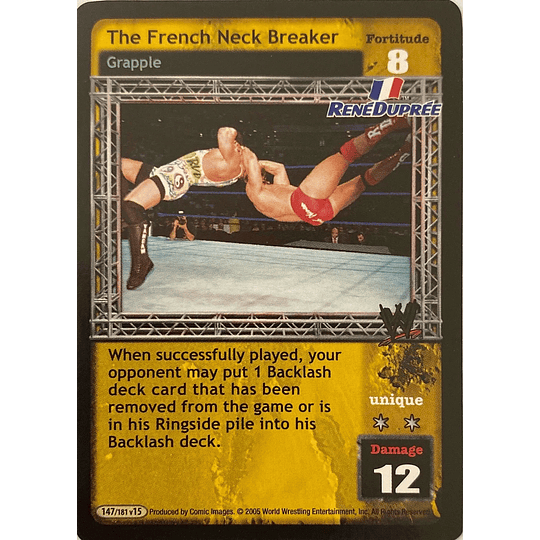 The French Neck Breaker