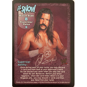 Al Snow Superstar Card - SS2