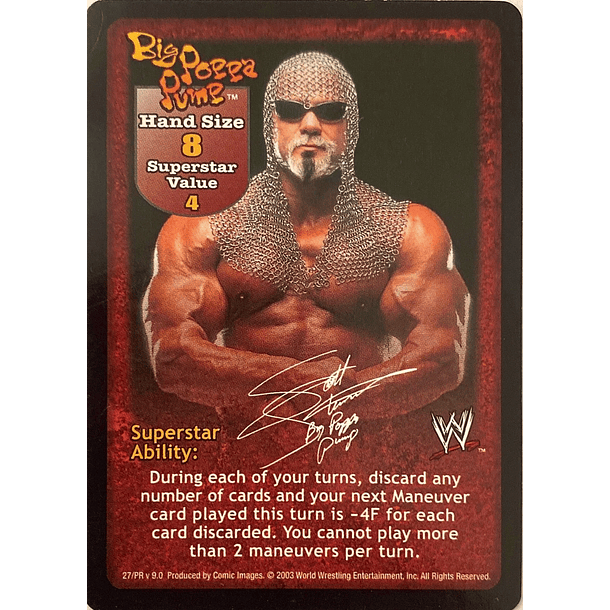 Big Poppa Pump Superstar Card (PROMO)