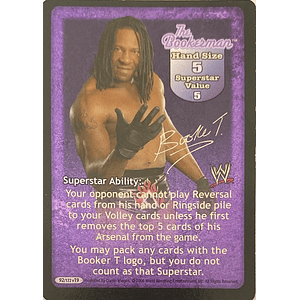 The Bookerman Superstar Card