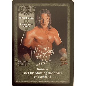 Triple H Superstar Card - SS2