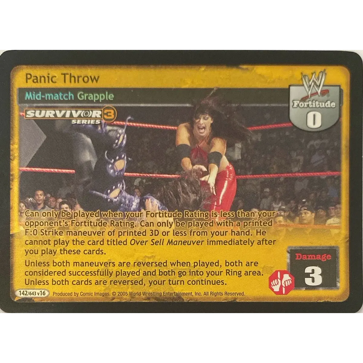 Panic Throw (FOIL) | Ready 2 Fight