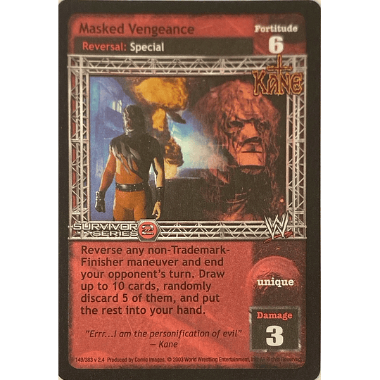Masked Vengeance - SS2