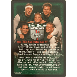 The Spirit Squad Superstar Card