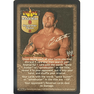 Batista Superstar Card