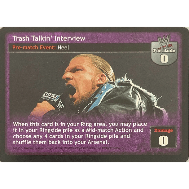 Trash Talkin' Interview 1