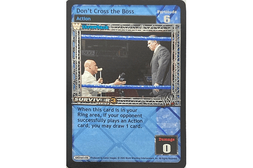 Don't Cross the Boss (FOIL) - SS3