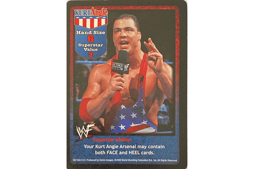 Kurt Angle Superstar Card (PROMO)