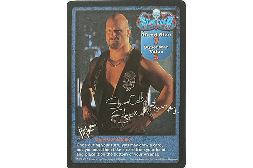 Stone Cold Steve Austin Superstar Card