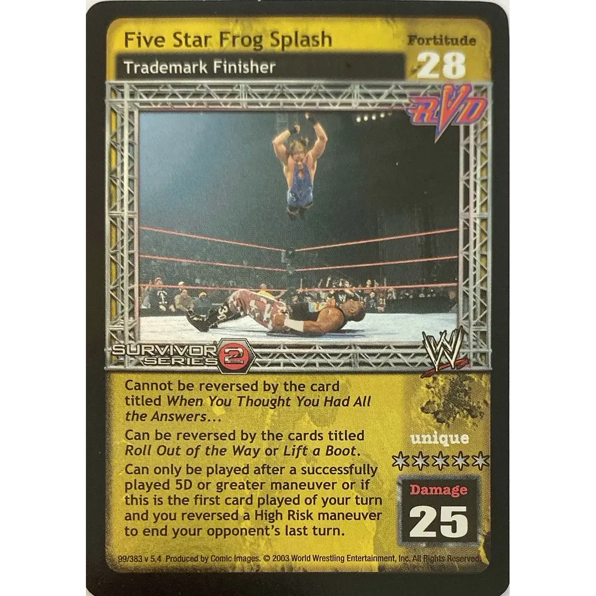 Five Star Frog Splash - SS2 | Ready 2 Fight