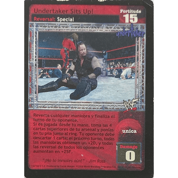 Undertaker Sits Up! - ESPAÑOL
