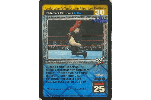 Undertaker's Tombstone Piledriver - ESPAÑOL