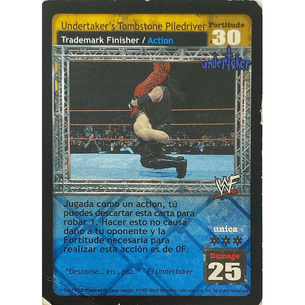 Undertaker's Tombstone Piledriver - ESPAÑOL