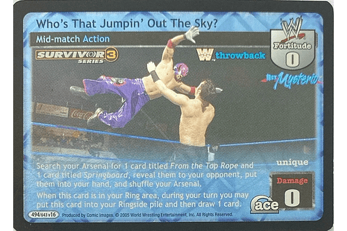 Who's That Jumpin' Out The Sky? (TB) - SS3