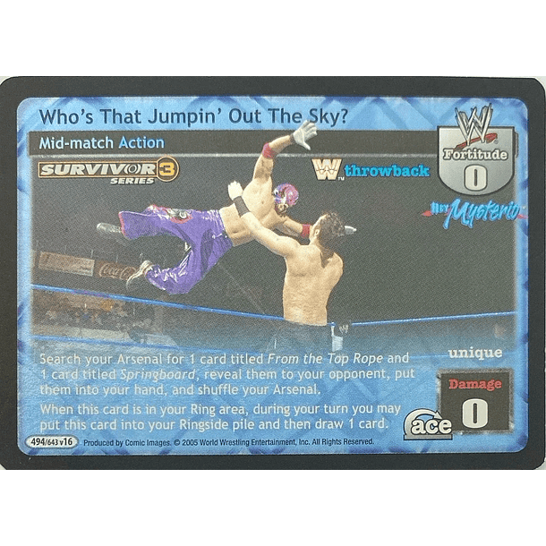 Who's That Jumpin' Out The Sky? (TB) - SS3