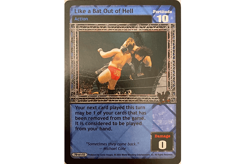 Like a Bat Out of Hell