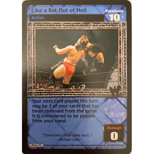 Like a Bat Out of Hell