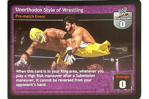 Unorthodox Style of Wrestling