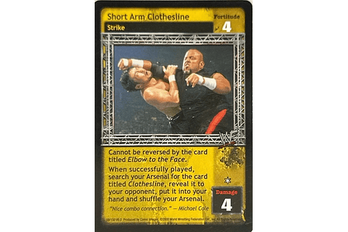 Short Arm Clothesline