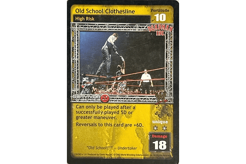 Old School Clothesline - SS2