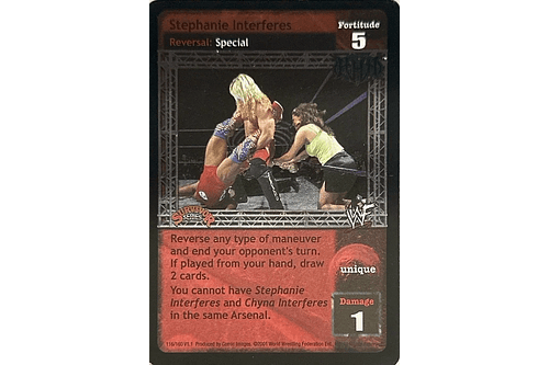 Stephanie Interferes - SS1