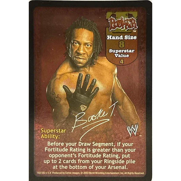 Booker T Superstar Card - SS2