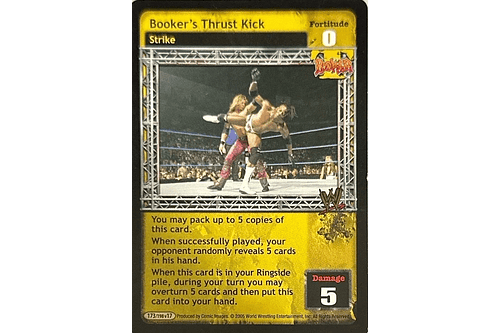 Booker's Thrust Kick
