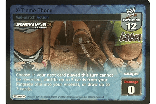 X-Treme Thong - SS3