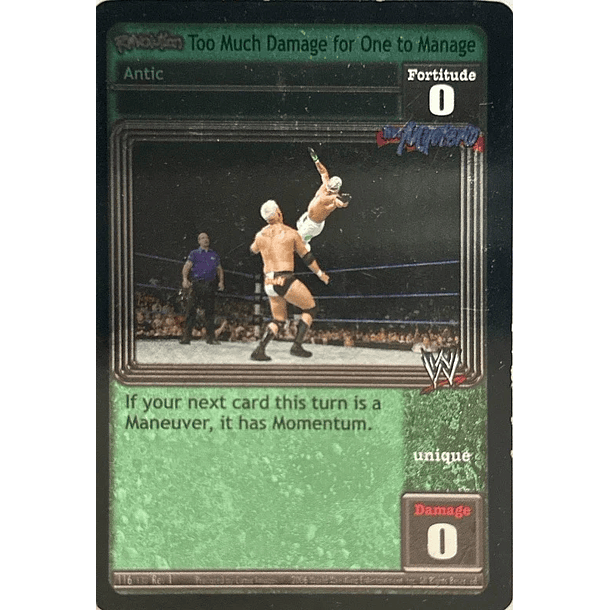 Revolution Too Much Damage for One to Manage