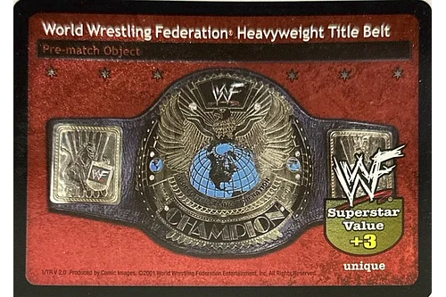 World Wrestling Federation Heavyweight Title Belt (2.0)