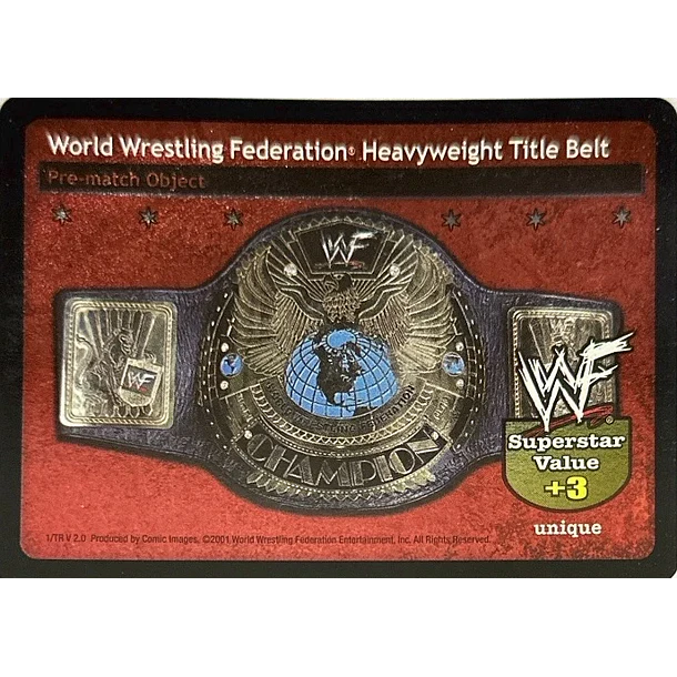 World Wrestling Federation Heavyweight Title Belt (2.0)