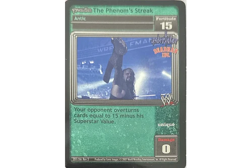 Revolution The Phenom's Streak