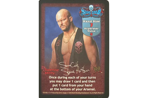 Stone Cold Steve Austin Superstar Card - SS2