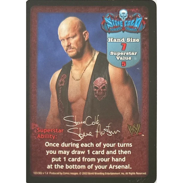 Stone Cold Steve Austin Superstar Card - SS2
