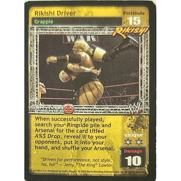 Rikishi Driver - SS2