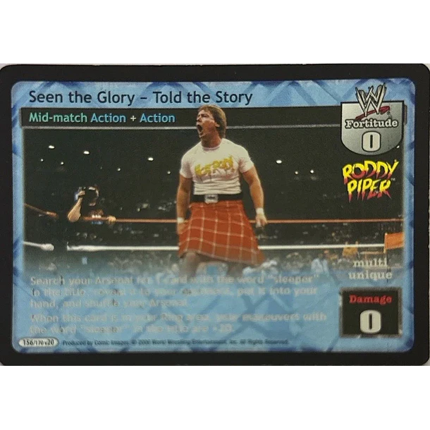 Seen the Glory - Told the Story