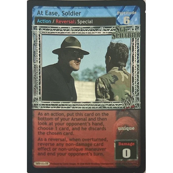 At Ease, Soldier