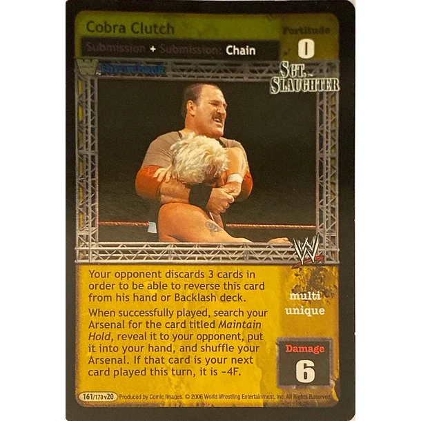 Cobra Clutch (TB)