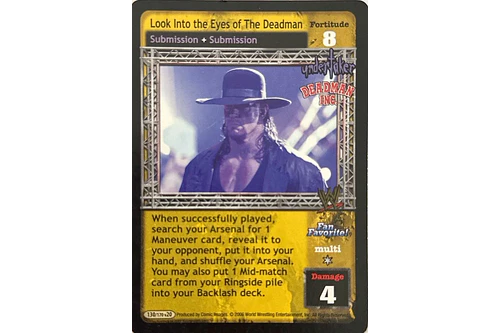 Look Into the Eyes of The Deadman