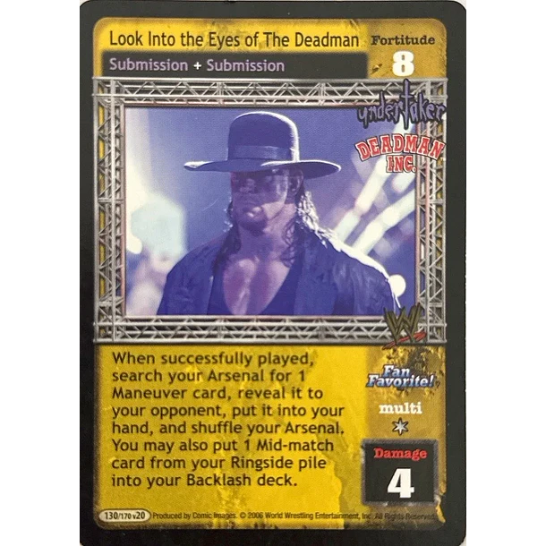 Look Into the Eyes of The Deadman