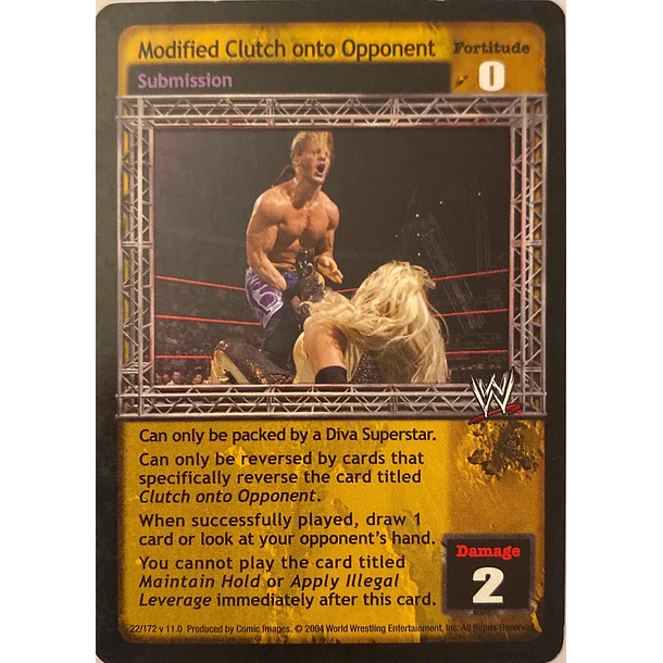 Modified Clutch Onto Opponent - Divas Overload