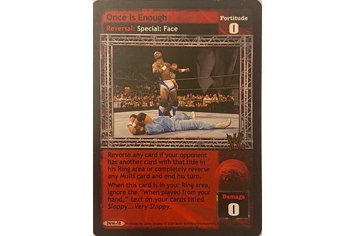Once is Enough LP