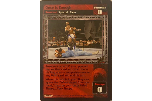 Once is Enough MP