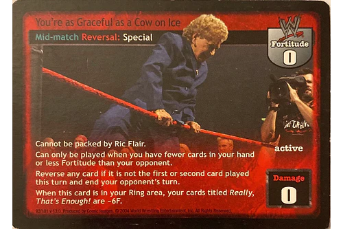 You're as Graceful as a Cow on Ice - Vengeance